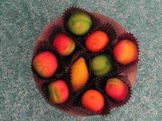Marzipan Fruit shapes